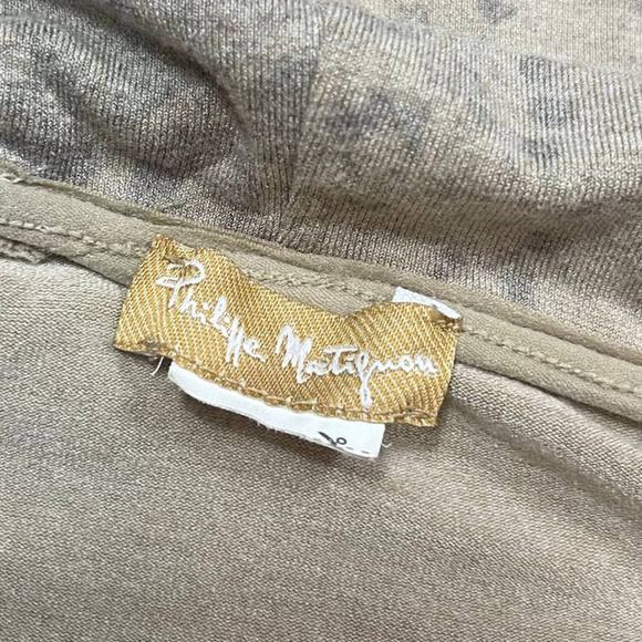 Womens Philippe Matignon Long Sleeve Cowl neck Pullover Top‎ Small - Picture 6 of 6